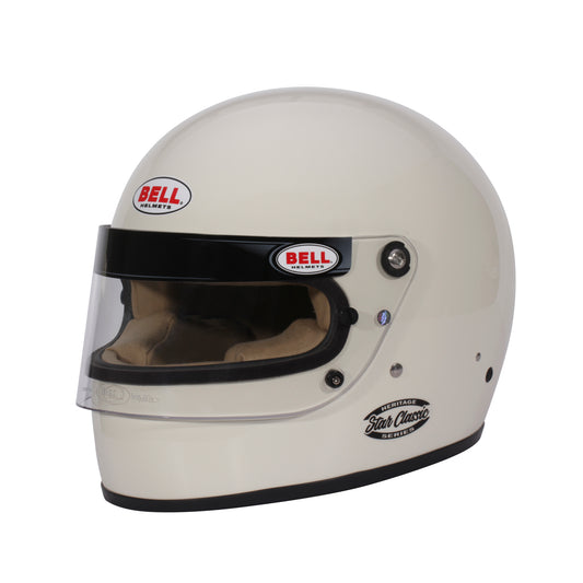 Bell Star Classic Vintage Helmet (FIA8859/SA2020) - Size 57-58 (White)