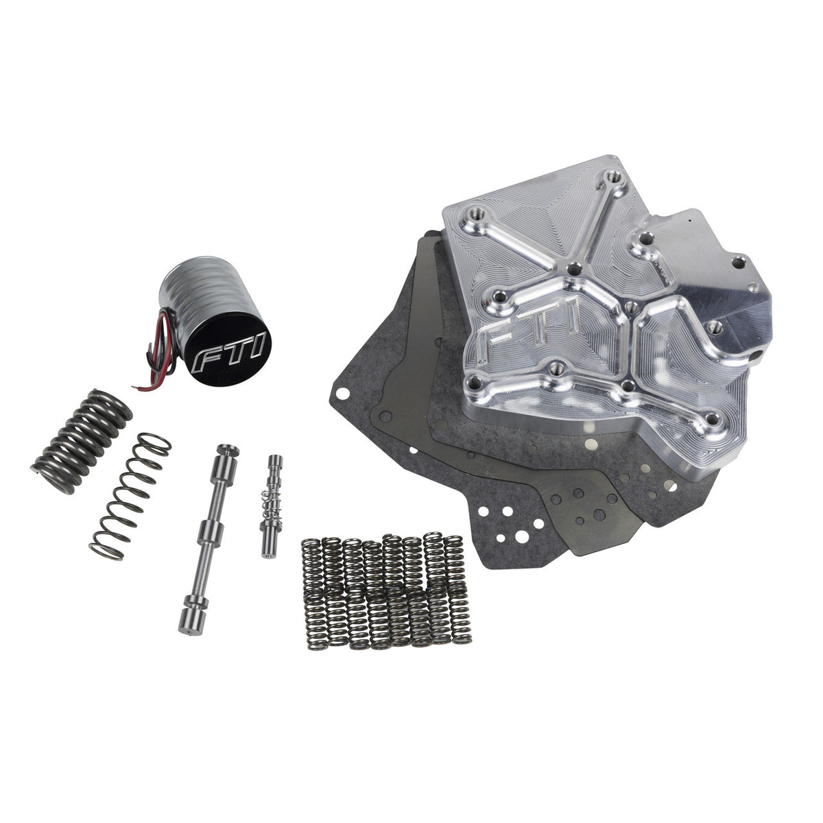 FTI TH400 Valve Body Kit - Billet Aluminum - Reverse Pattern - External Transbrake - Sportsman Brake