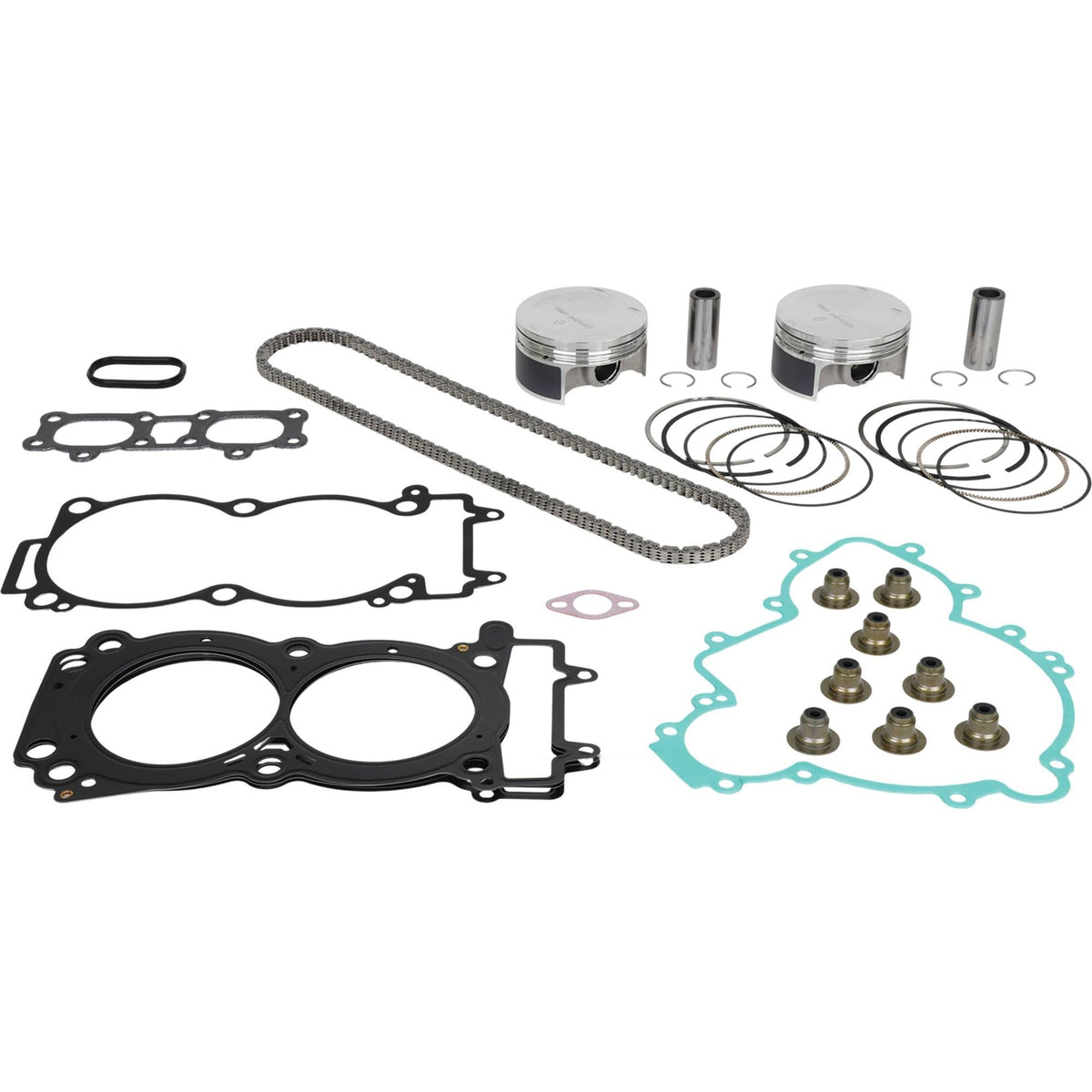 Vertex Pistons 2017 RZR XP 4 Turbo/2017 RZR XP Turbo Top End Piston Kit