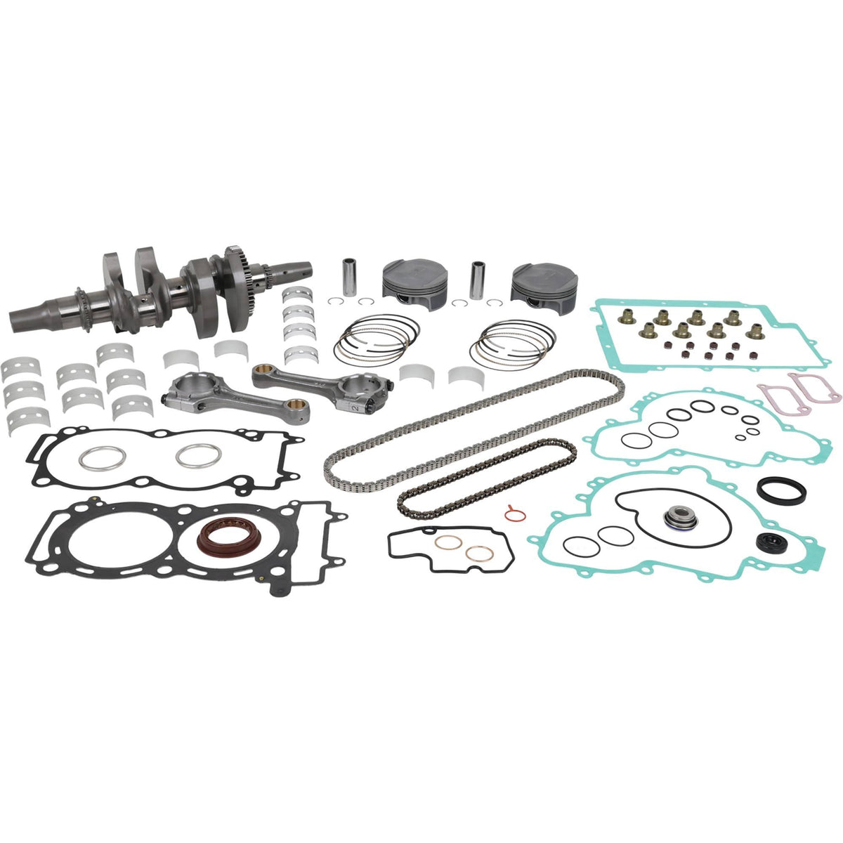 Vertex Pistons 2012 RZR 4 900 XP/2011 RZR 900 XP Complete Engine Rebuild Kit