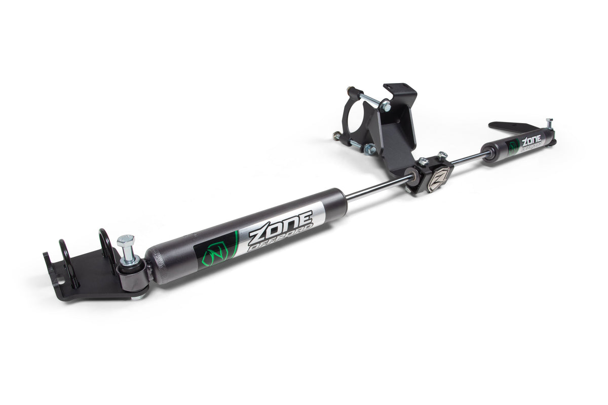 Zone Offroad 14-24 Ram 3500 14-22 Ram 2500 4WD Dual Steering Stabilizer Kit - Nitro Series