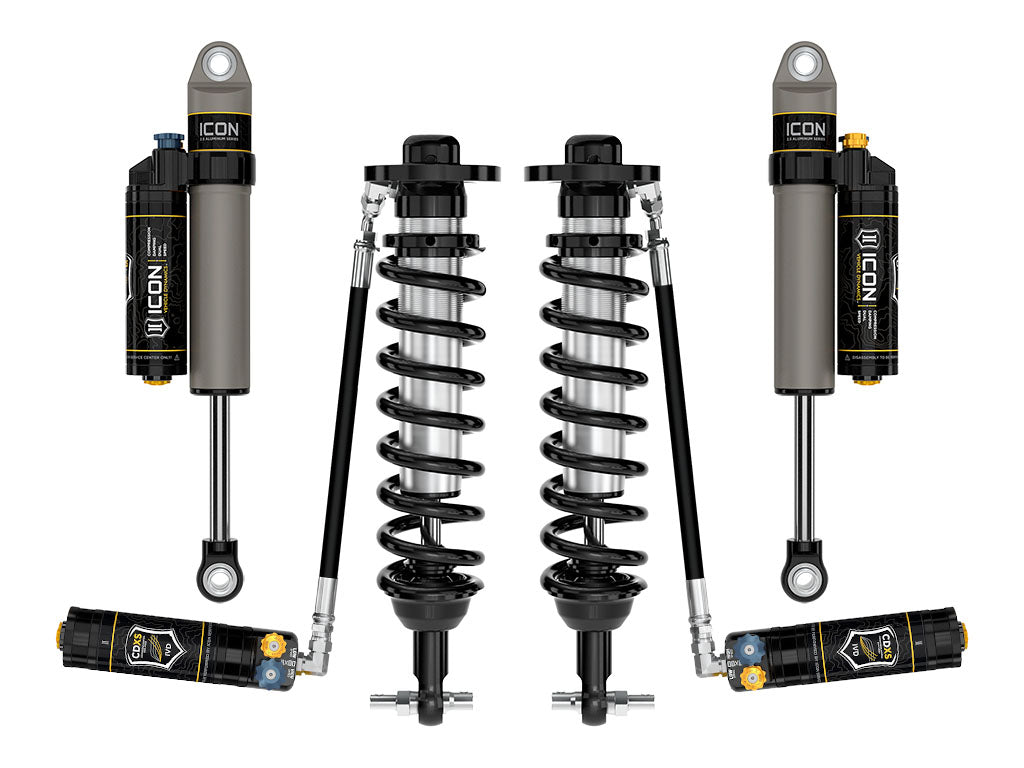 Icon 21-24 Ford F-150 4WD 2.5 Series Stage 4 CDXS Suspension System