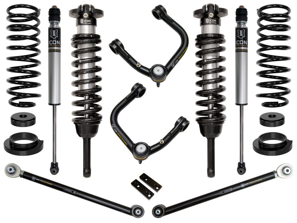 Icon 03-09 GX470 0-3.5in STAGE 3 SUSPENSION SYSTEM W TUBULAR UCA