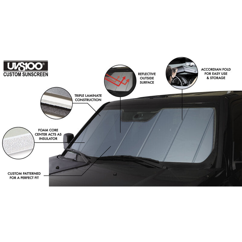 Covercraft 25-26 Toyota Camry UVS100 Custom Sunscreen - Blue