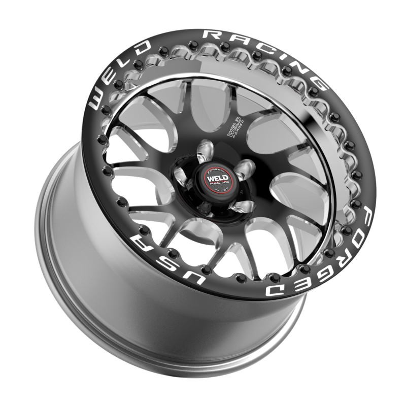 Weld S78R RT-S 17x11 / 5X115 BP / 5.8in BS Black Wheel 3.18ID {Med Pad} - Single-Beadlock