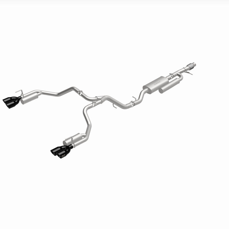 MagnaFlow 2021 Chevrolet Tahoe V8 5.3L Street Series Cat-Back Exhaust - Black Chrome Tips