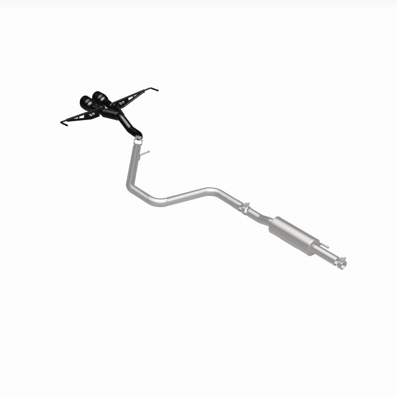 MagnaFlow 2019 Hyundai Veloster 1.6L 2.5in Center Exit Stainless Steel Cat-Back Exhaust w/Blk Tips