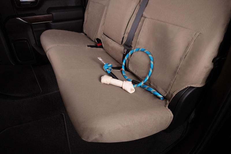Covercraft 22-24 Ford Maverick Polycotton SeatSaver Custom Front Row Seat Covers - Taupe