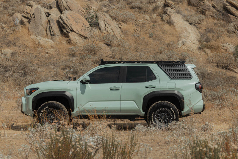 DV8 Offroad 25-26 Toyota 4Runner Exterior Window Molle for DV8 Offroad Roof Rack - Driver