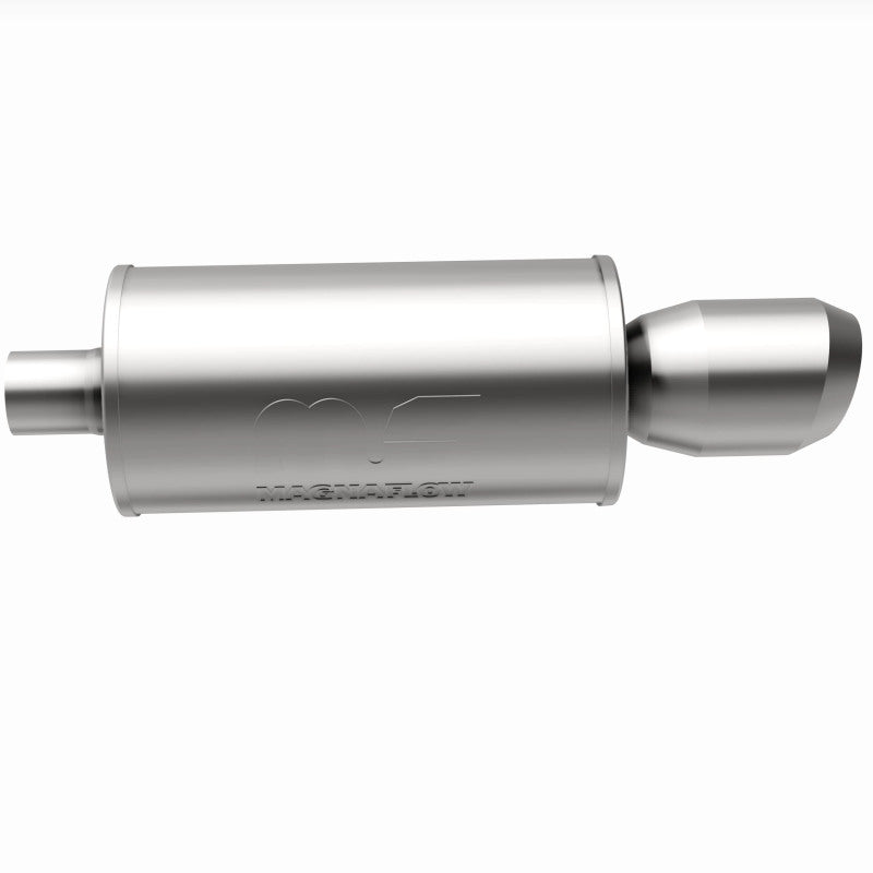 MagnaFlow Muffler W/Tip Mag SS 14X7X7 2.25/4.