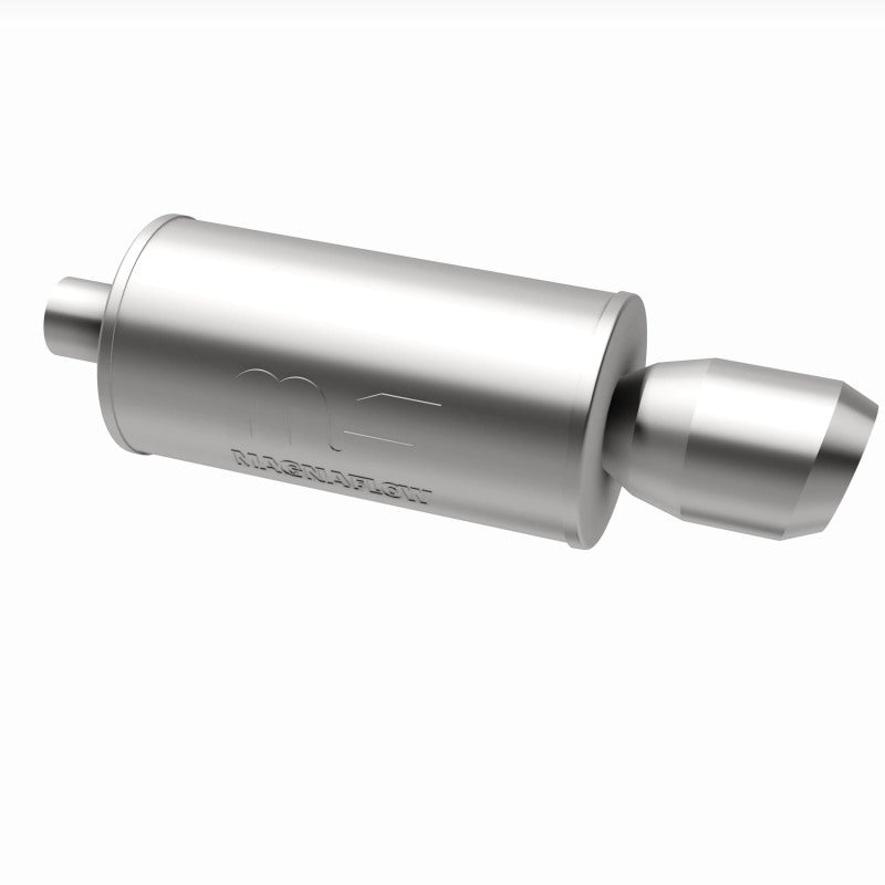 MagnaFlow Muffler W/Tip Mag SS 14X7X7 2.25/4.