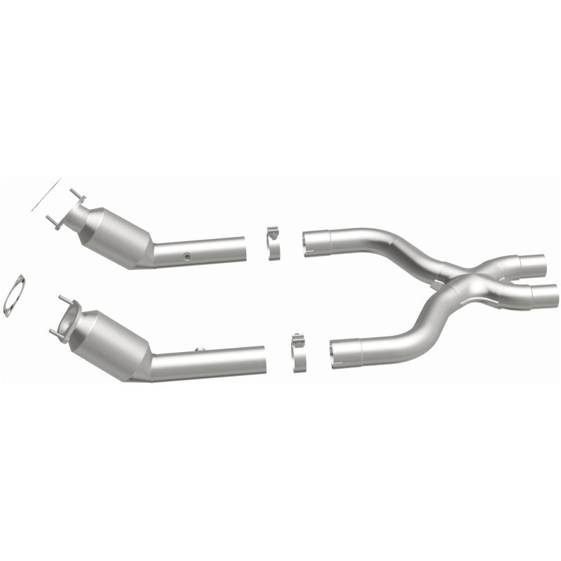 MagnaFlow Direct Fit Catalytic Converter 2011 Mustang 5.0L w/met O/R