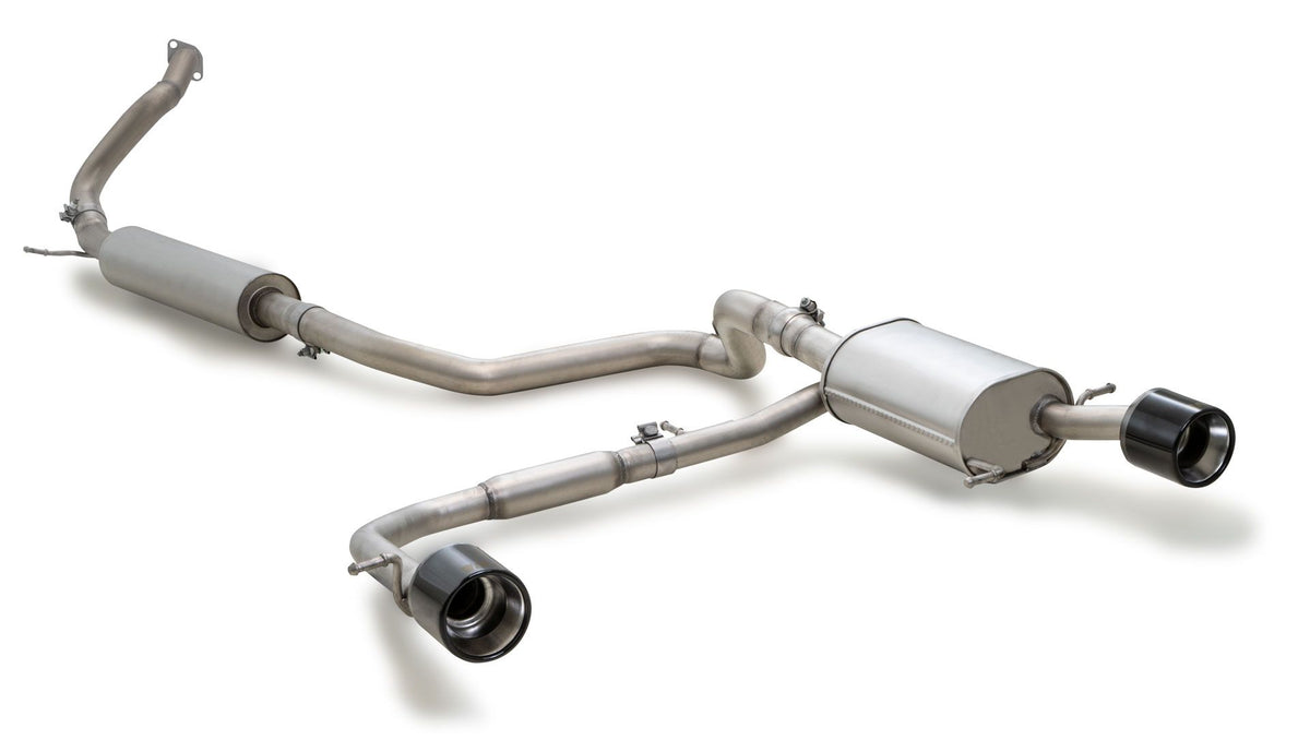 Remus 04-20 Suzuki Swift Sport AZ Hybrid Cat-Back Exhaust System - Black Chrome