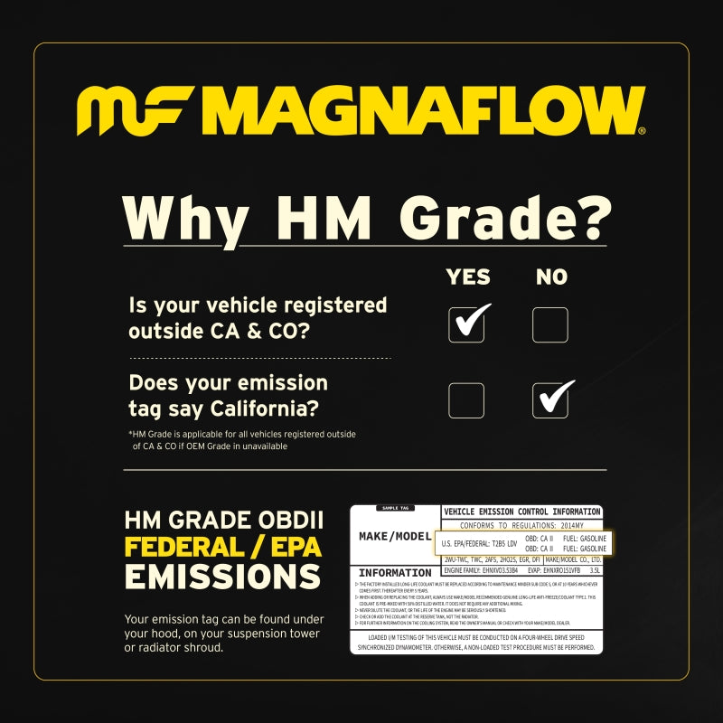 MagnaFlow Direct Fit Catalytic Converter 98 Ford Windstar 3.8L Assm