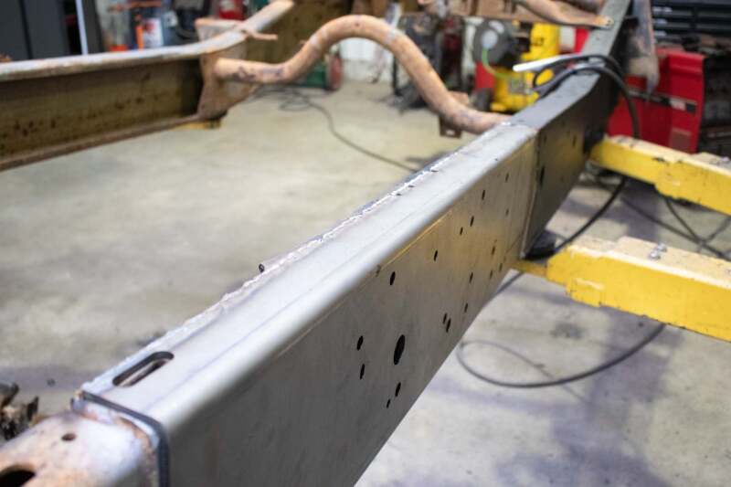 Rustbuster Center Frame Section Left Side