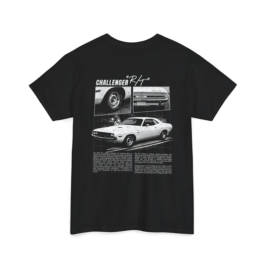 1970-1971 Dodge Challenger R/T - Alpine White Cotton T-Shirt