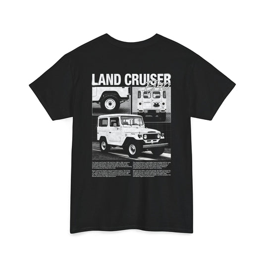 1960-1984 Toyota Land Cruiser FJ40 - Cygnus White Cotton T-Shirt