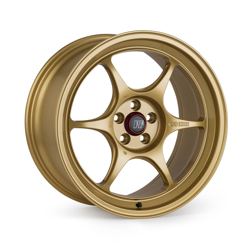 Enkei PF06 - 17x9.5 / 5x114.3 / 22 ET - Gold Wheel *MOQ 40*