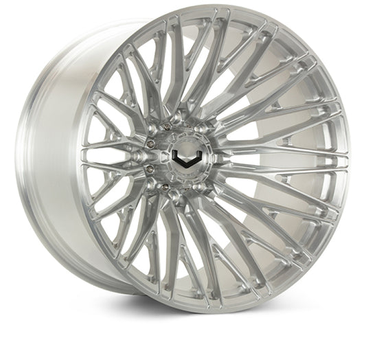 Vossen VFX-04 24x12 - 8x165.1 - ET44 - Ultra Deep - 125.1 - Brushed Gloss Clear Wheel