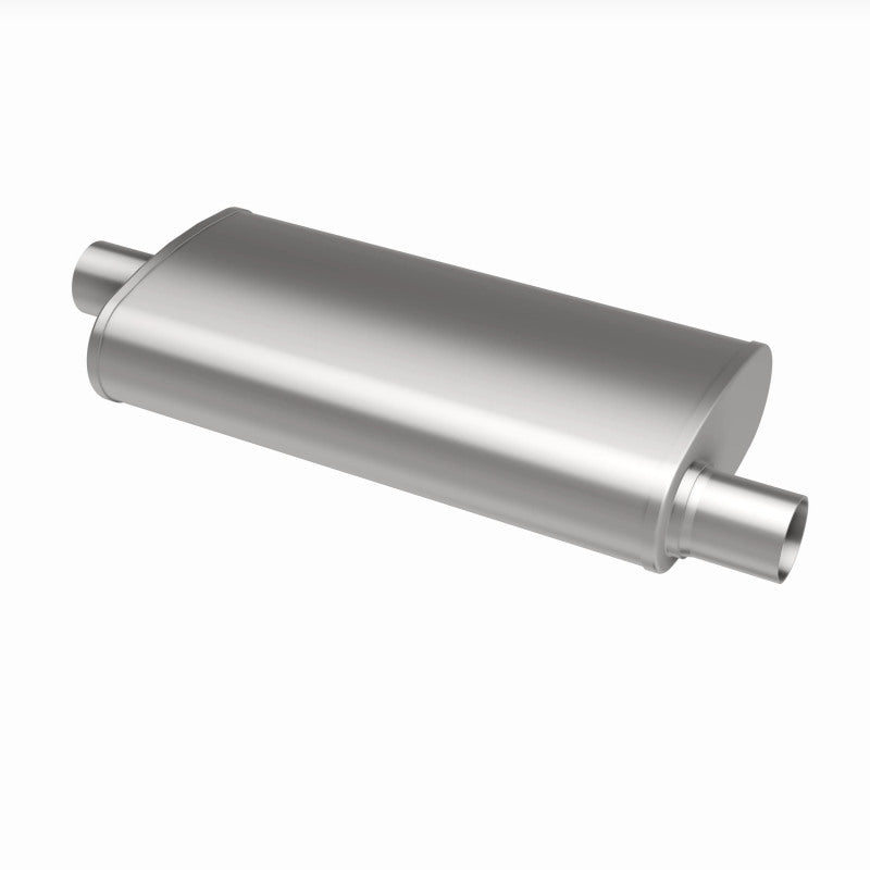 MagnaFlow Muffler Trb SS 4X9 18 2.5/2.5