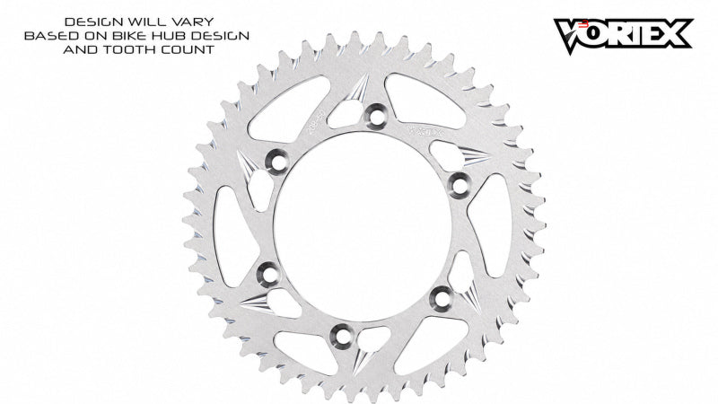 Vortex Racing 49 Tooth 420 Rear Sprocket - Silver