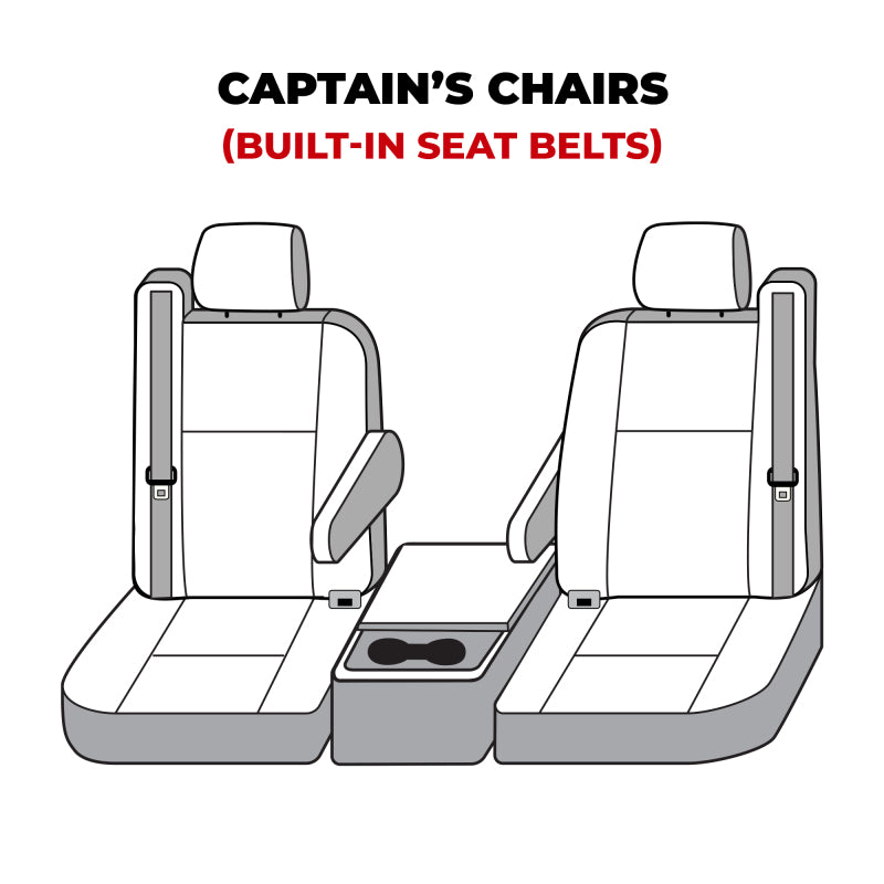 Covercraft 01-06 Ford Super Carhartt SeatSaver Custom Front Row Seat Covers - Gravel