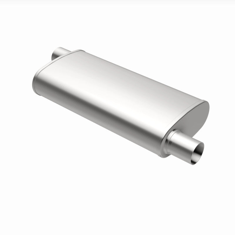 MagnaFlow Muffler Trb SS 4X9 18 2.5/2.5