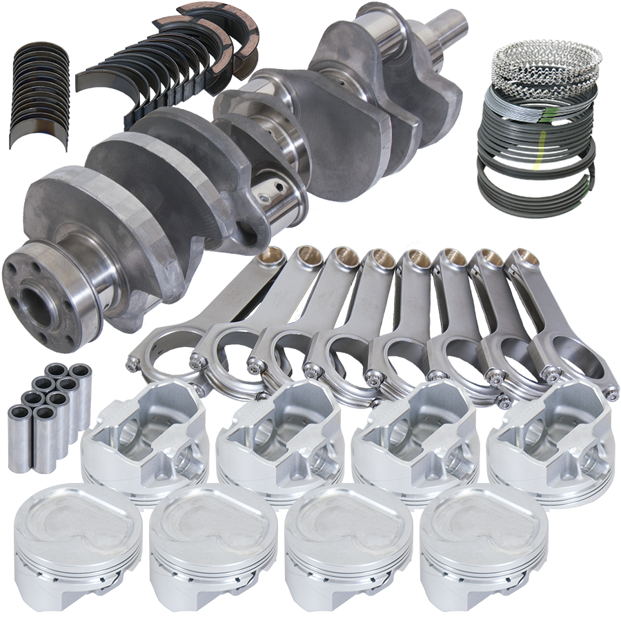 Eagle Ford 351C 4.000in Crank 6.000in H-Beam -18cc 4.030in Pistons Balanced Assembly
