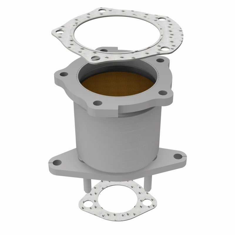 MagnaFlow Direct Fit Catalytic Converter 98 Mazda Protege Front