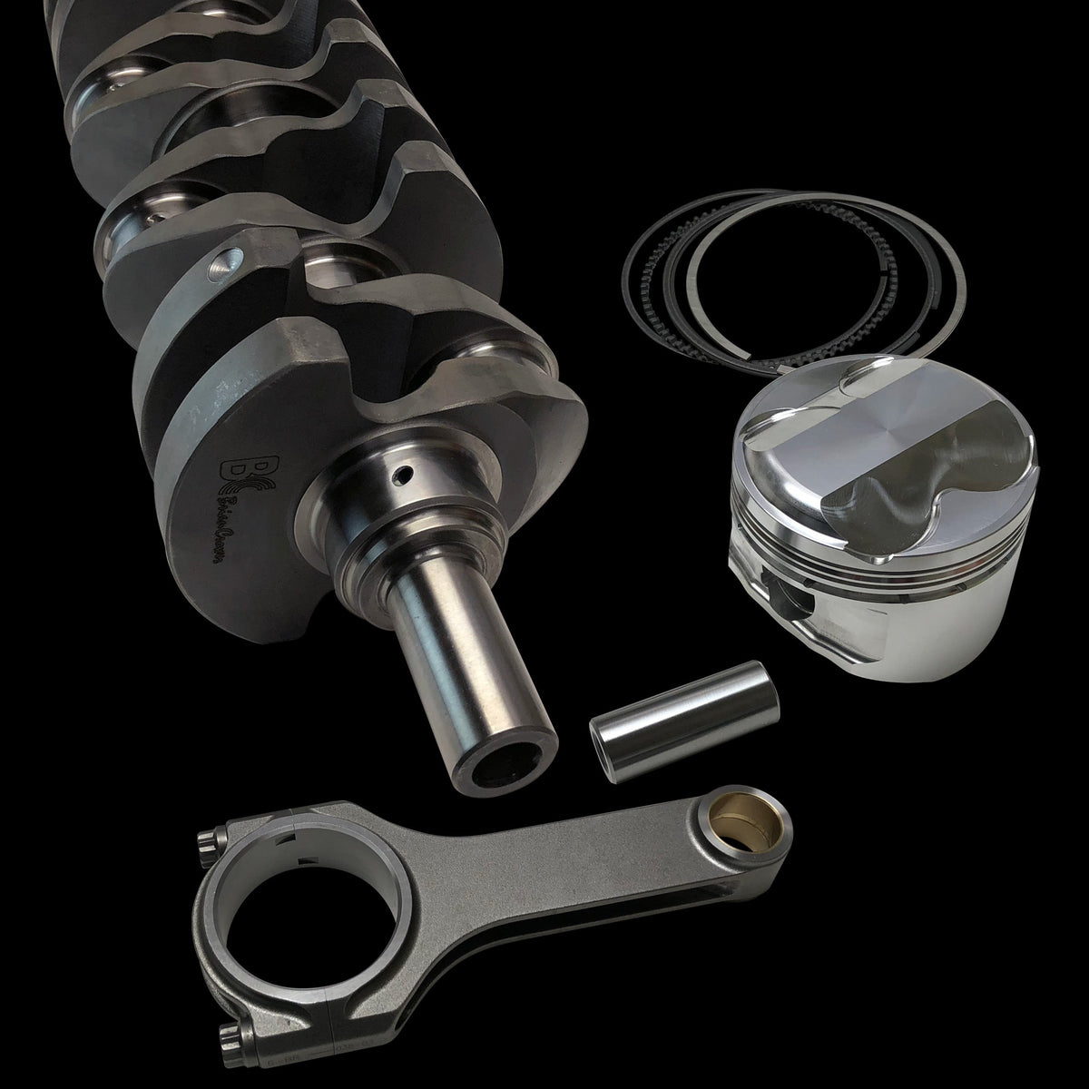 Brian Crower Honda/Acura B18/B20 Stroker Kit - 92mm Stroke Billet Crank Long Rod Custom Pistons