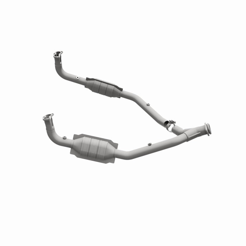 MagnaFlow DF Cat. Conv 97 Land Rover Defender 90 4.0L Y-Pipe Assy / 96-99 Discovery 4.0L Y-Pipe Assy