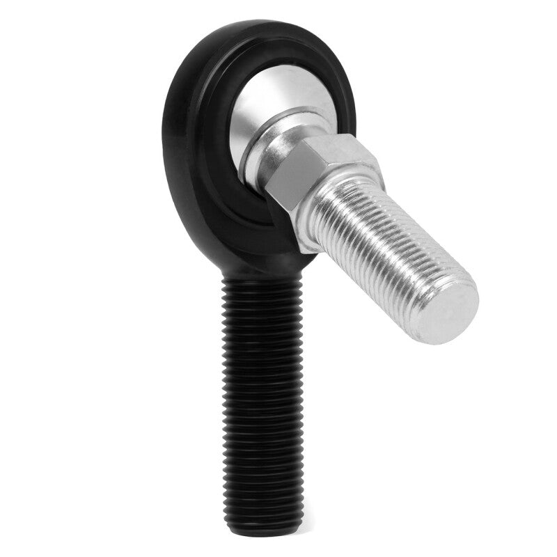 QA1 PC Series 2-Pc Rod End - Male/Left Hand - .5in Bore x 5/8-18 w/Stud - Alloy Steel