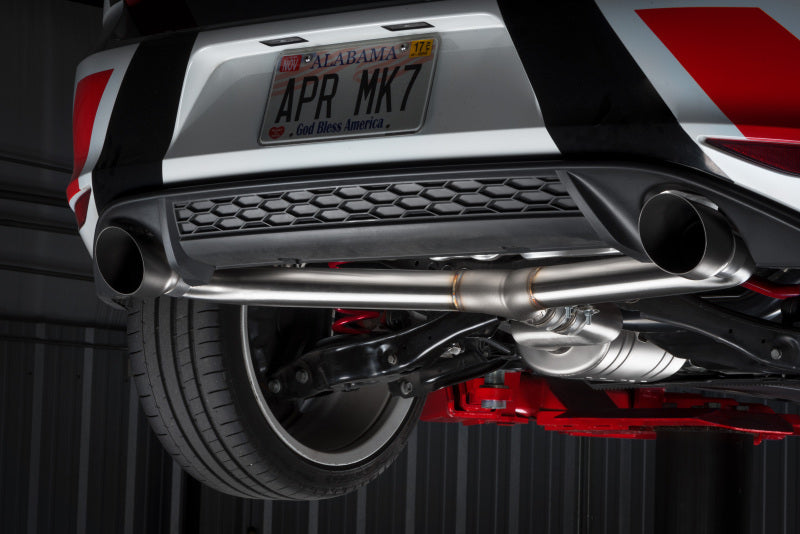 APR 15-17 Volkswagen GTI (MK7) Catback Exhaust System w/Front Muffler