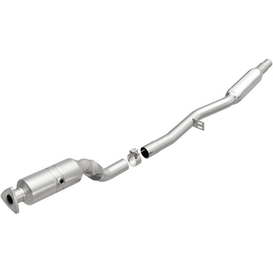 MagnaFlow Direct Fit Catalytic Converter 2005-2007 A6 QUATTRO 3.2L Underbody