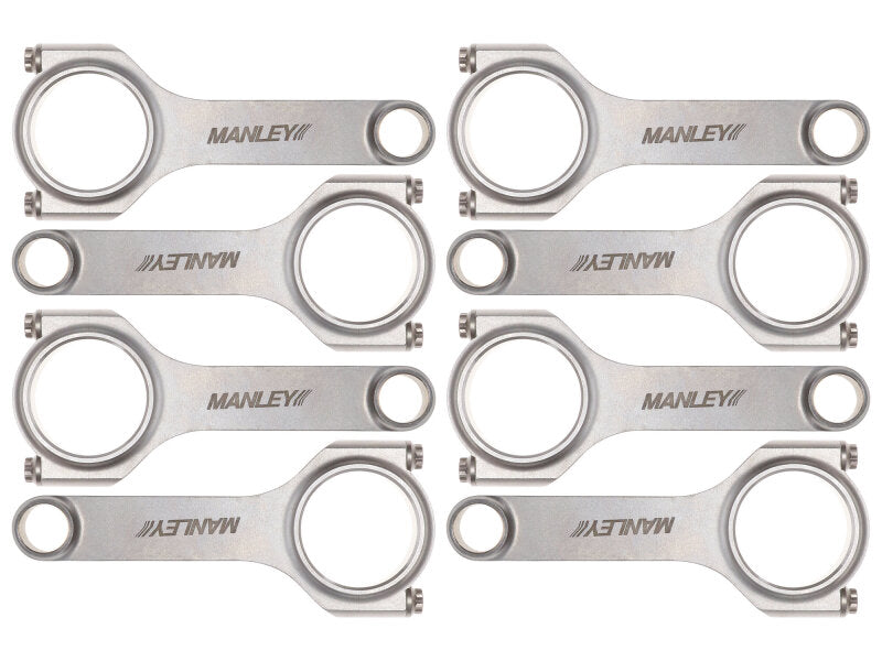 Manley Chevrolet Big Block H-Beam Connecting Rod Set - 6.385in Length