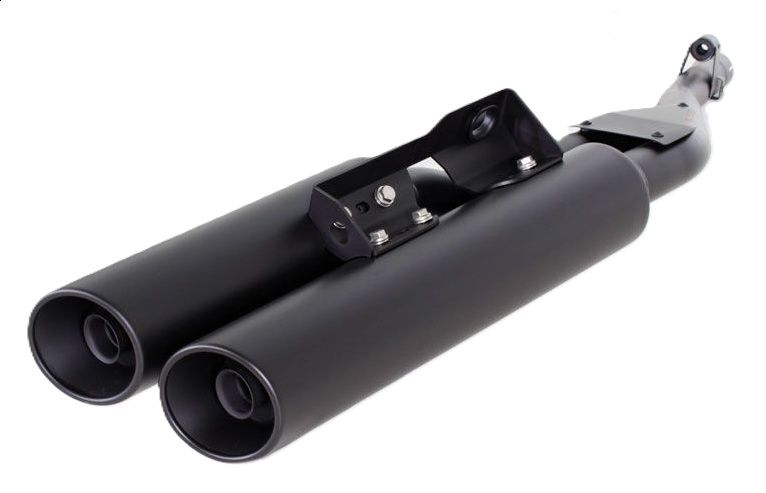 Remus 2022+ BMW K 1600 Bagger / Grand America V6 Custom Muffler Right Side EEC - Black