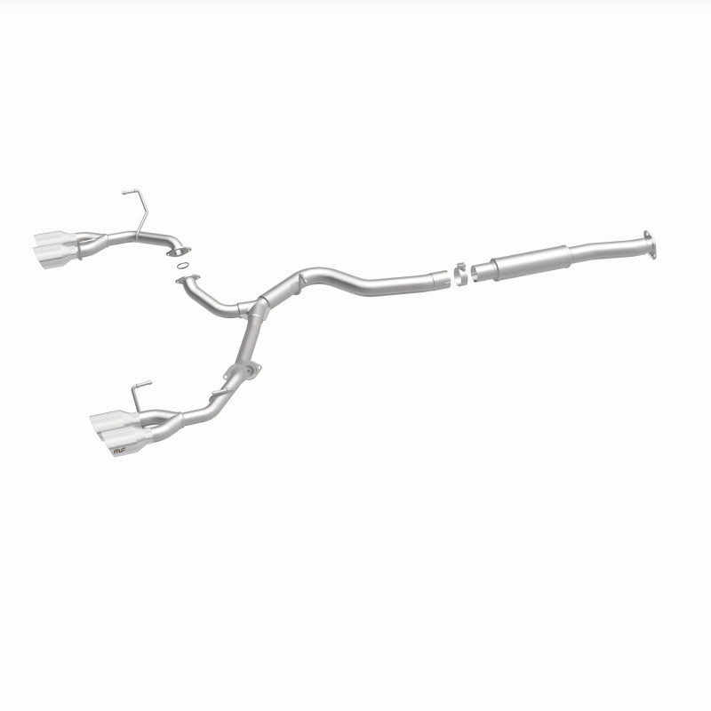 MagnaFlow SYS Cat-Back 15-17 Subaru WRX Sti 2.5L Polished 3in Tips
