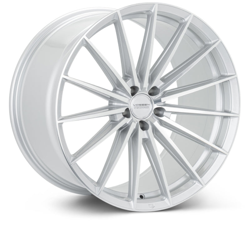 Vossen HFX-4 22x10.5 - 5x127 - ET35 - Deep - 71.5 - Silver Polished Wheel