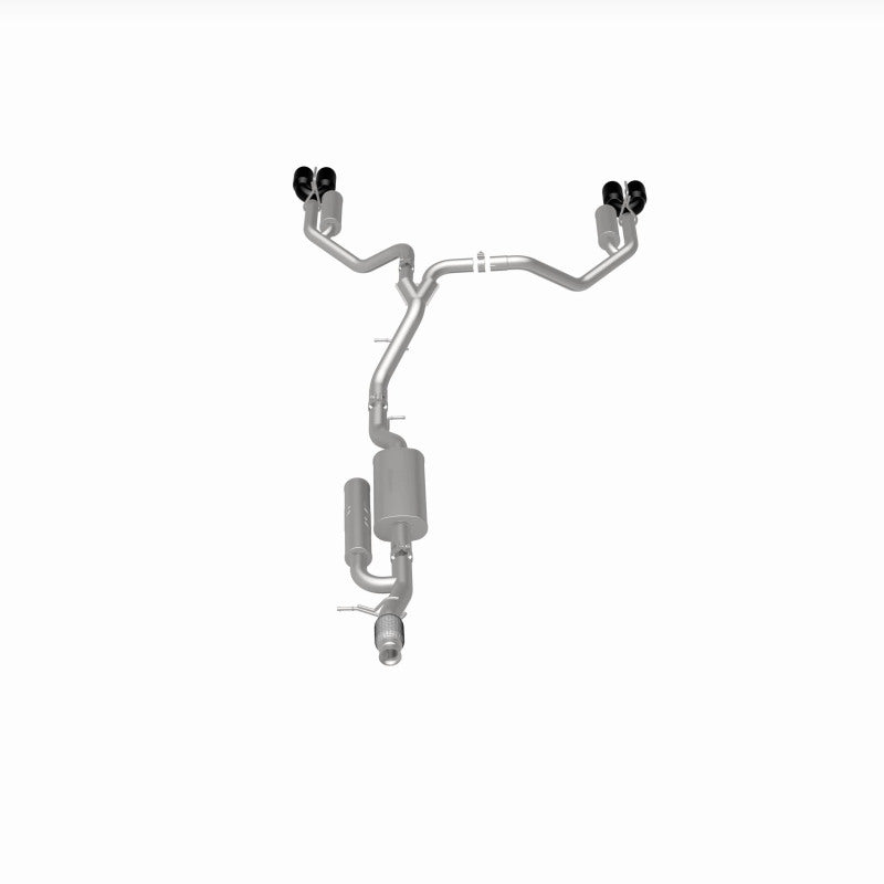 MagnaFlow 2021 Chevrolet Tahoe V8 5.3L Street Series Cat-Back Exhaust - Black Chrome Tips
