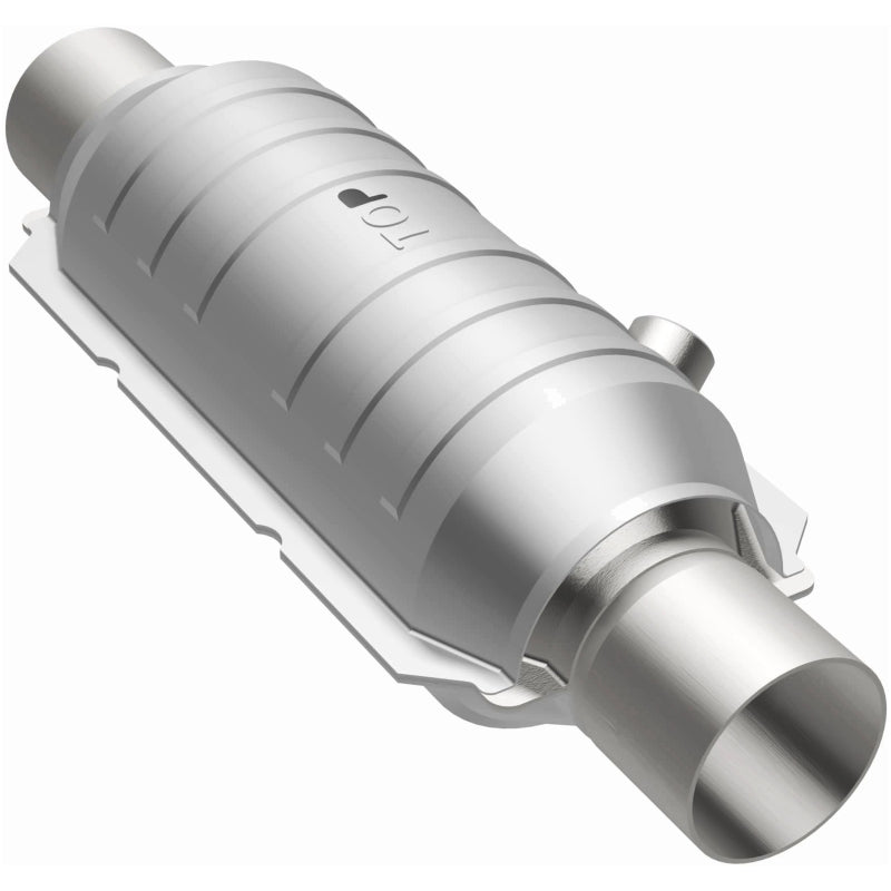 MagnaFlow Universal Catalytic Converter 2.00 OEM Angled O2
