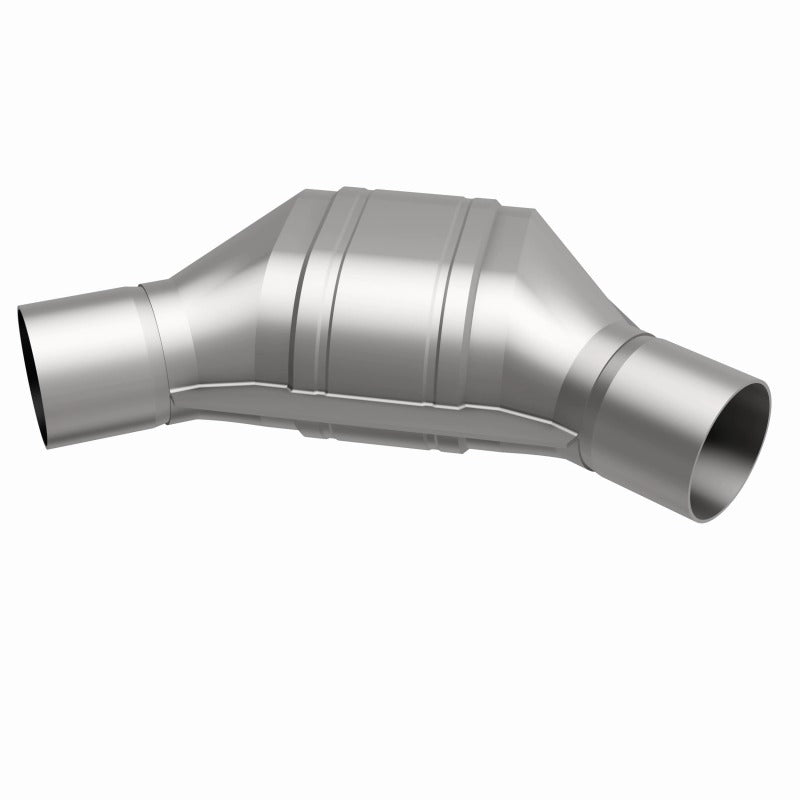 MagnaFlow Universal Catalytic Converter 2.25 Angled In/Out Front CA