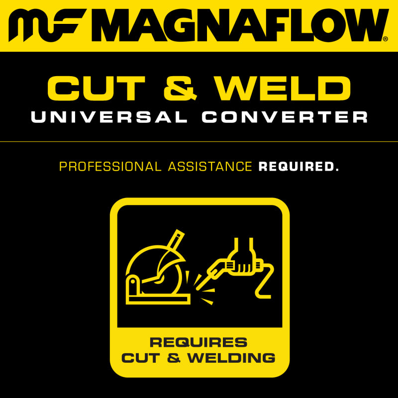 MagnaFlow Universal Catalytic Converter 2.25 Mid O2
