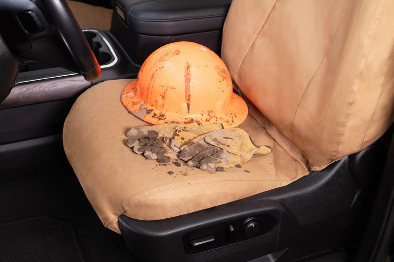 Covercraft 25-26 Buick Enclave SeatSaver Custom Seat Cover - Polycotton Tan