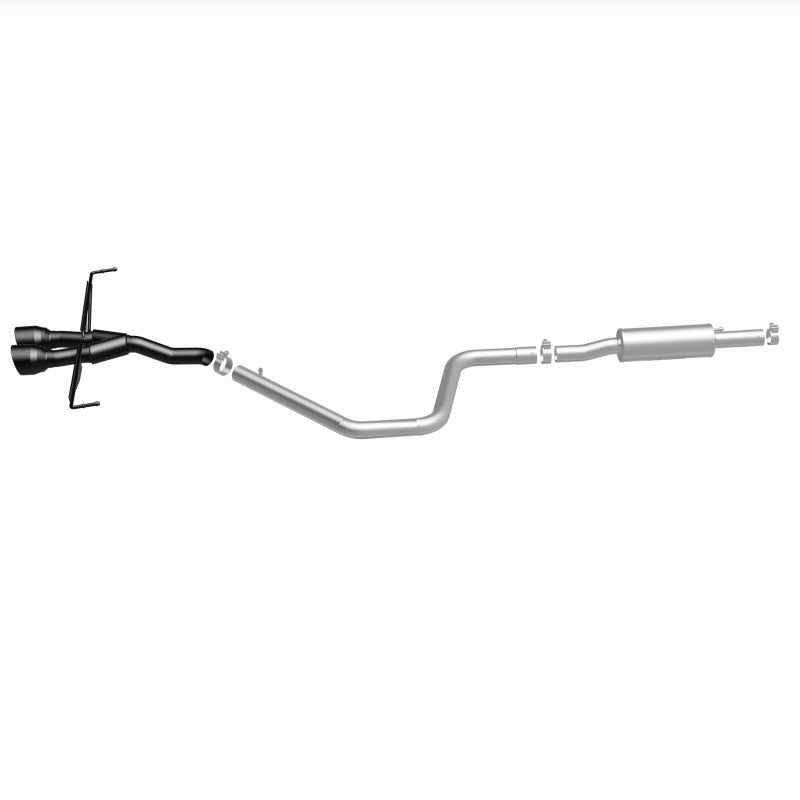 MagnaFlow 2019 Hyundai Veloster 1.6L 2.5in Center Exit Stainless Steel Cat-Back Exhaust w/Blk Tips
