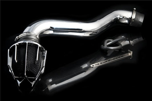 Weapon R 02-05 G35 Revised 3.5 Performance MAF with Black Type Plug Dragon Intake Polished