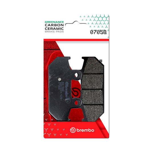 Brembo Suzuki An Burgman Carbon Ceramic Brake Pad - Rear