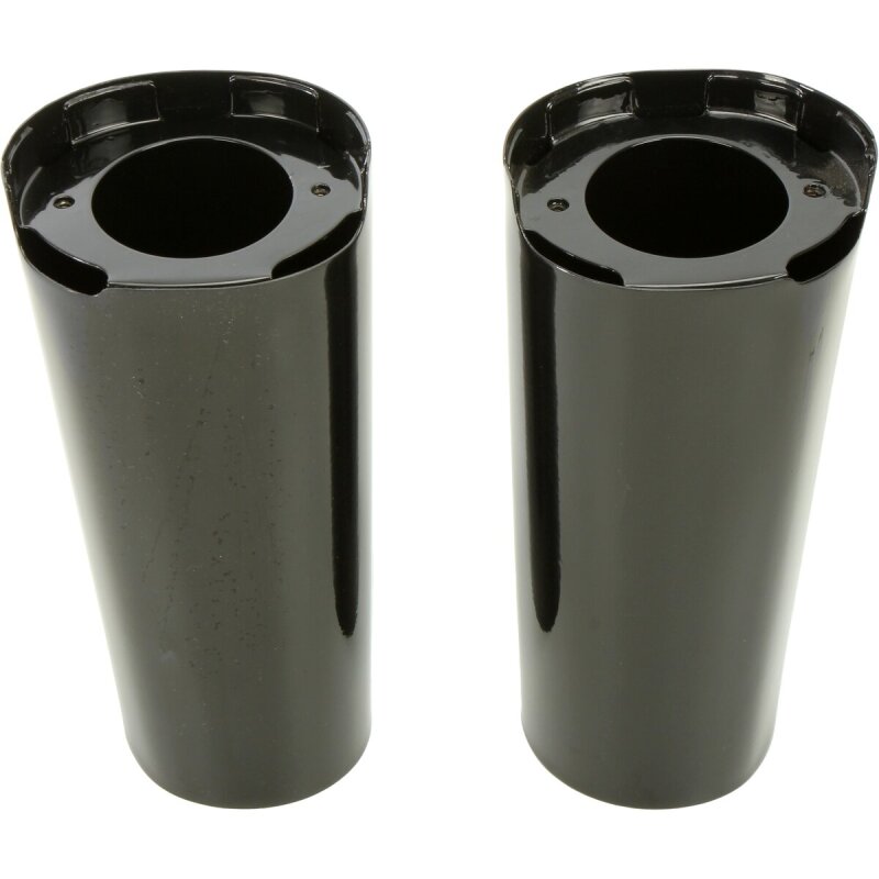 Bikers Choice 14-Up Touring Black +2 Inch Fork Tube Covers Pr