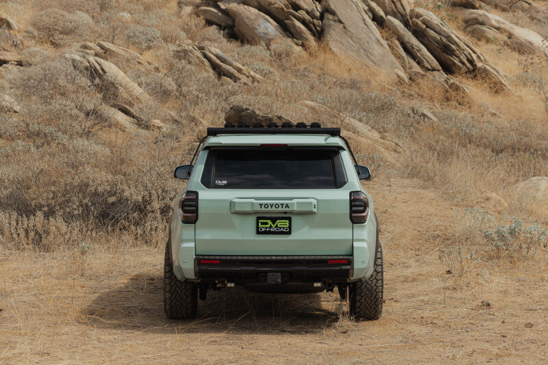 DV8 Offroad 25-26 Toyota 4Runner Exterior Window Molle for DV8 Offroad Roof Rack - Driver