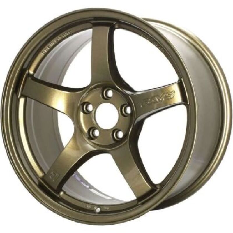 Gram Lights 57DR 18x9.5 +38 5x114.3 Glossy Gray Wheel