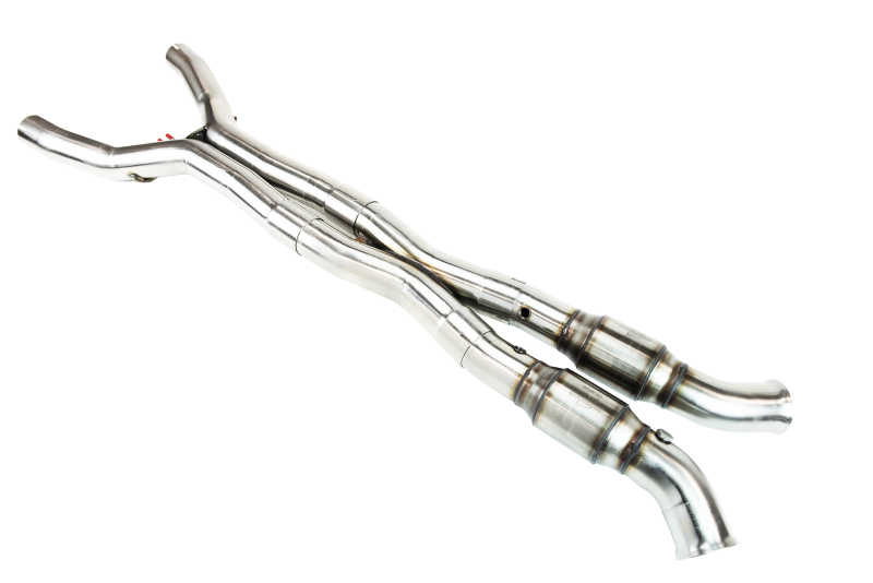 Kooks 14-19 Chevrolet Corvette Stingray 6.2L V8 3in x OEM SS GREEN Catted X-Pipe